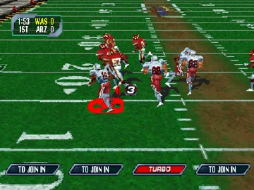 NFL Blitz 2000 (US) screen shot game playing